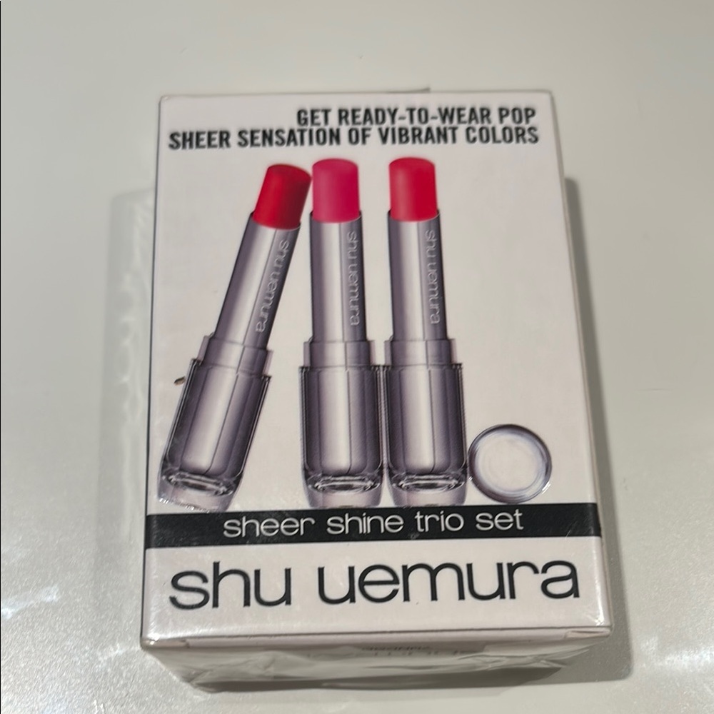 Shu Uemura Pink Lipstick Collection